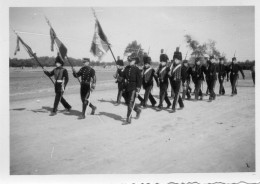 Photographie Vintage Photo Snapshot Militaire Uniforme Afrique Coloniale ? - Guerre, Militaire