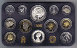 DIVISIONALE ITALIA 1998 PROOF 11 VALORI CON 1000 LIRE BERNINI Ag Senza Confezione Esterna - Gedenkmünzen