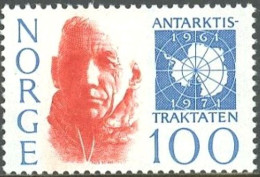 ARCTIC-ANTARCTIC, NORWAY 1971 ANTARCTIC TREATY** - Traité Sur L'Antarctique