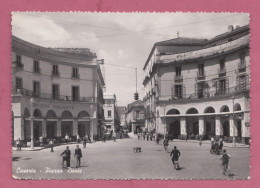 Caserta, Piazza Dante- Standard Size, Divided Back, Ed. S.A.F. N°5, Cancelled And Mailed To Andria On 23.4.1959- - Caserta