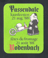 Bierviltje - Sous-bock - Bierdeckel    RODENBACH - KAASFEESTEN   PASSENDALE  -  '88  (B 1586) - Sous-bocks