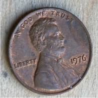 1980 US Standard Coinage Coin  One Cent , KM#201,7723 - 1959-…: Lincoln, Memorial Reverse