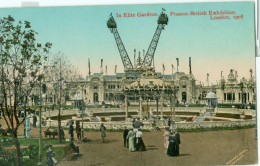 London 1908; Franco-British Exhibition. In Elite Gardens - Not Circulated. (Valentine & Sons) - Sonstige & Ohne Zuordnung