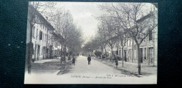 26 , L'avenue Du Pont  , Vue Générale En 1918 - Livron
