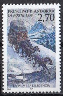 FRENCH ANDORRA 537,unused - Postkoetsen
