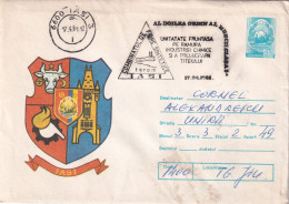 A24758  - Combination Of Scientific Fibers  Cover Stationery Romania 1981 - Postwaardestukken