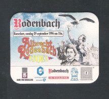 Bierviltje - Sous-bock - Bierdeckel    RODENBACH -  ALBRECHT RODENBACH STOET - ROESELARE 1996   (B 1598) - Beer Mats
