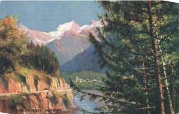 ARTS - Peintures Et Tableaux - Les Houches (Mont Blanc) - Oilette - Carte Postale Ancienne - Peintures & Tableaux