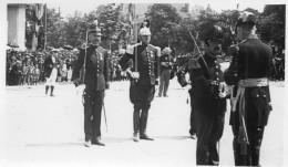 Photographie Vintage Photo Snapshot Militaire Uniforme Armée Troyes - Oorlog, Militair