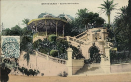 CPA Monte-Carlo Monaco, Eingang Zu Den Gärten - Other & Unclassified