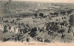 FRANCE - Arcachon - La Promenade - Animé - Carte Postale Ancienne - Arcachon