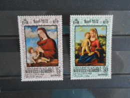NOUVELLES-HEBRIDES YT 300/301 NOEL 1970** - Unused Stamps