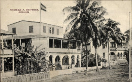 CPA Monrovia Liberia, Wohnhaus Von A. Woermann - Sonstige & Ohne Zuordnung