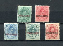 1920.ESPAÑA.EDIFIL 292/296*.NUEVOS CON FIJASELLOS(MH).CATALOGO 120€ - Nuovi