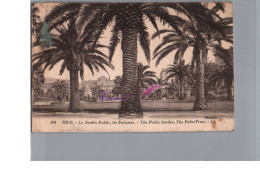 CPA  - NICE 06 - Le Jardin Public Les Palmiers 1928 - Parken En Tuinen