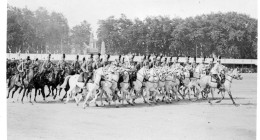 Photographie Vintage Photo Snapshot Militaire Uniforme Armée Cavalerie - War, Military