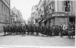 Photographie Vintage Photo Snapshot Militaire Uniforme Armée Cavalerie - War, Military