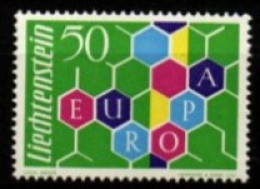 LIECHTENSTEIN    -    EUROPA    -   1960 .   Y&T N° 355 **  .  Cote 150,00 Euros. - 1960