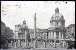 1917 Roma Foro Traiano - Otros Monumentos Y Edificios