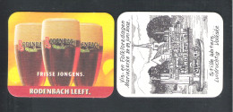 Bierviltje - Sous-bock - Bierdeckel    RODENBACH  LEEFT  - MARIEKERKE VIS-EN FOKLORIEDAGEN 2002  (B 1606) - Beer Mats