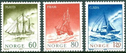ARCTIC-ANTARCTIC, NORWAY 1972 POLAR SHIPS** - Navires & Brise-glace