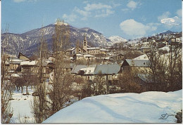 X115030 HAUTES ALPES RISOUL LE VILLAGE SOUS LA NEIGE - Andere & Zonder Classificatie