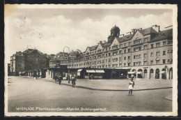 AK Wien, Schlingerhof Am Floridsdorfer-Markt  - Autres & Non Classés