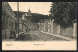 AK Wien-Rodaun, Liesingerstrasse Mit Blick Zur Kirche  - Autres & Non Classés