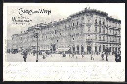 AK Wien, Neubaugürtel 34, Hotel Wimberger  - Other & Unclassified