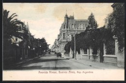 AK Buenos Aires, Avenida Alvear  - Argentina