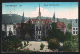 AK Waldenburg I. Schl., Kaiser Wilhelmsplatz  - Schlesien