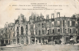 FRANCE - Arras - Place De La Gare - 1914 - Carte Postale Ancienne - Arras