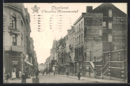 AK Charleroi, L`Escalier Monumental  - Charleroi
