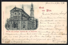 AK Wien, Favoriten, Kirche Zum Heiligen Johann Ev.  - Other & Unclassified