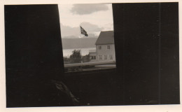 Photographie Vintage Photo Snapshot Norvège Norway Norge Narvik Fjörd - Orte