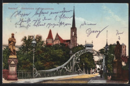 AK Breslau, Dombrücke Und Kreuzkirche  - Schlesien