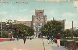 AUTRICHE - Wien - Artillerie Arsenal - Animé - Colorisé - Carte Postale Ancienne - Sonstige & Ohne Zuordnung