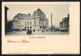 AK Wien, Deutsches Volkstheater  - Autres & Non Classés