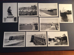 Lot Photos Divers DIEPPE 76 Seine Maritime Normandie 1967 - Lieux