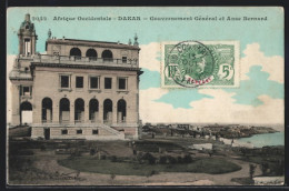 CPA Dakar, Gouvernement General Et Anse Bernard  - Sénégal