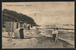 AK Henkenhagen, Strandbild  - Pommern