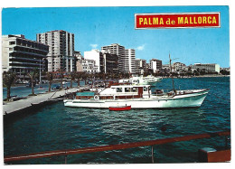 PASEO MARITIMO / SEASIDE PROMENADE.-  PALMA DE MALLORCA  ( BALEARES ).- ( ESPAÑA). - Mallorca