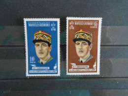 NOUVELLES-HEBRIDES YT 294/295 GENERAL DE GAULLE* - Unused Stamps