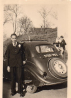 Photographie Vintage Photo Snapshot Automobile Voiture Car Auto - Auto's