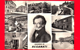 ITALIA - Marche - Cartolina Viaggiata Nel 1967 - Recanati (Macerata) - Leopardo - Vedutine - Otros & Sin Clasificación