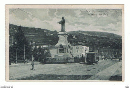 BRESCIA:  MONUMENTO  AD  ARNALDO  E  VEDUTA  DEI  COLLI  -  " PER  ZONA  DI  GUERRA " -  FP - Monuments