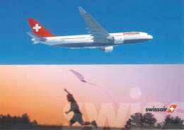 Swissair Airbus A320 En Vol - 1946-....: Ere Moderne