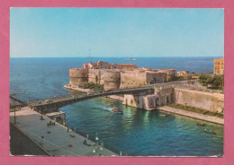 Taranto. Ponte Girevole E Castello Aragonese- Standard Size, Divided Back, New, Ed. Ettore De Pace- - Taranto