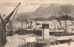 CPA Cherbourg-Bassin Du Commerce-Montagne Et Fort Du Roule-1681      L2956 - Cherbourg