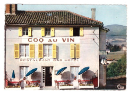 JULIENAS "COQ AU VIN" Hotel Restaurant (carte Photo) - Julienas